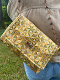 Sacred Geometry Purse “MAKE A WISH $” Shoulder Bag by KINKI BEHAVIOR